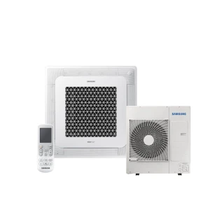 Ar Condicionado Split Cassete 4 Vias Samsung Wind Free 36000 BTUs Quente e Frio Inverter 220V R410A (AC036DXADKG/AZ)