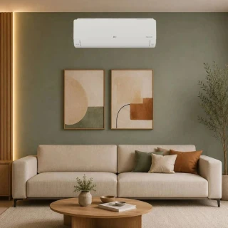 Ar Condicionado LG DUAL Inverter AI Voice 9000 BTUs Quente e Frio 220V Ar Condicionado LG DUAL Inverter AI Voice 9000 BTUs Quente e Frio 220V