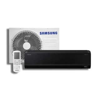 Ar-Condicionado Samsung WindFree Black Edition 18000 BTUS Inverter Quente e Frio 220V AR18CSECABTNAZ Ar-Condicionado Samsung WindFree Black Edition 18000 BTUS Inverter Quente e Frio 220V AR18CSECABTNAZ