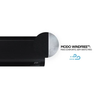 Ar-Condicionado Samsung WindFree Black Edition 18000 BTUS Inverter Quente e Frio 220V AR18CSECABTNAZ Ar-Condicionado Samsung WindFree Black Edition 18000 BTUS Inverter Quente e Frio 220V AR18CSECABTNAZ