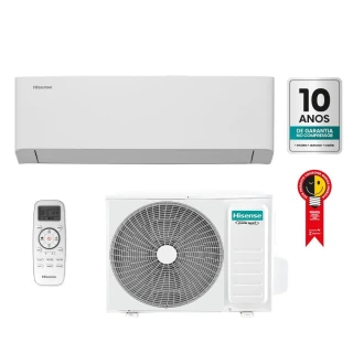 Ar Condicionado Split Inverter Hisense Hi-efficiency 12000 BTUS Frio 220V Monofásico Ar Condicionado Split Inverter Hisense Hi-efficiency 12000 BTUS Frio 220V Monofásico