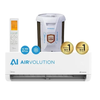 Ar Condicionado Springer Midea Inverter 12000 BTUS Frio AI Airvolution 220V Ar Condicionado Springer Midea Inverter 12000 BTUS Frio AI Airvolution 220V